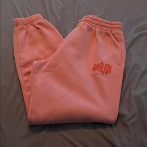 Womens Pink Sweatpants